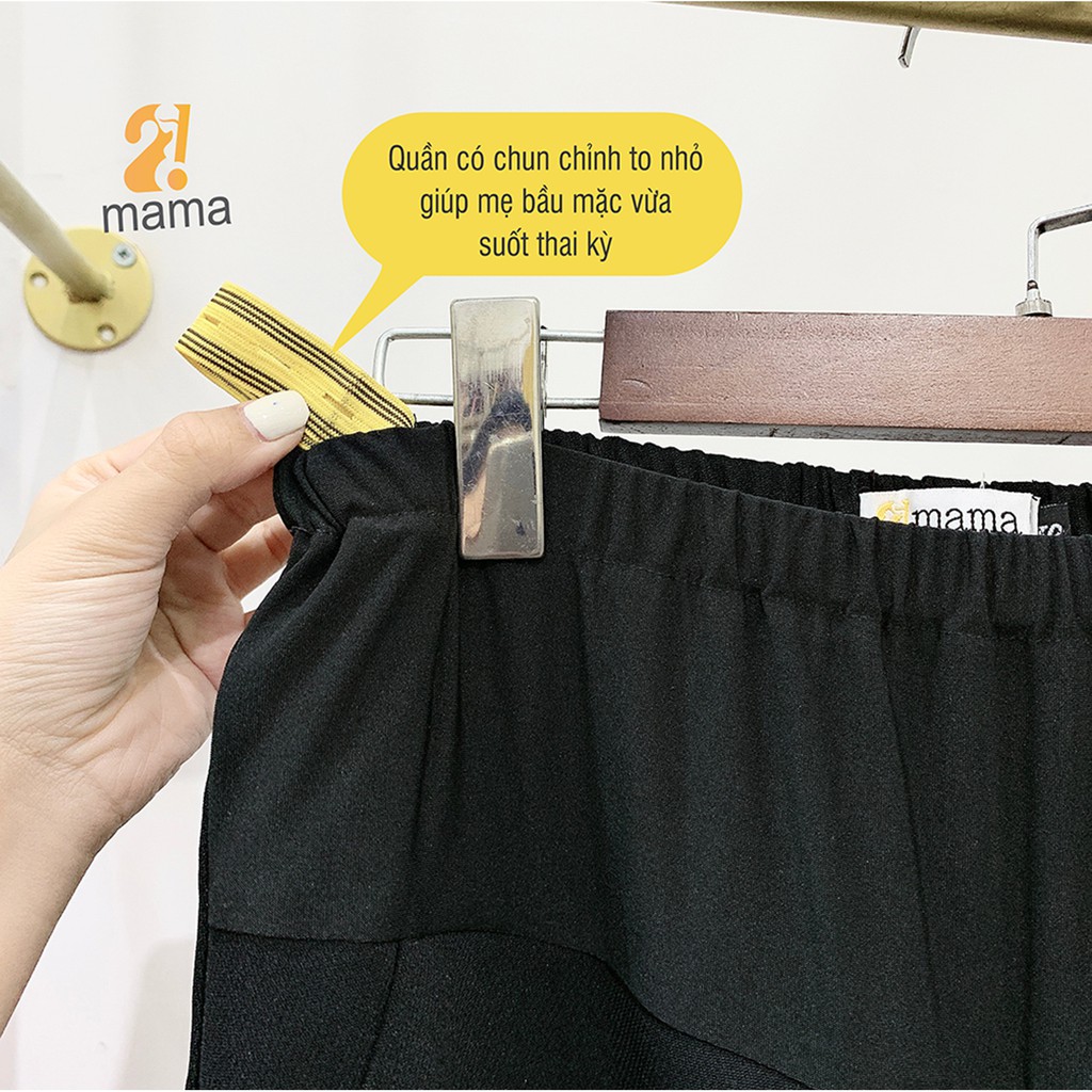 [Mã BMBAU50 giảm 7% đơn 99K] Quần bầu baggy công sở 2MAMA big size chất đẹp - V13