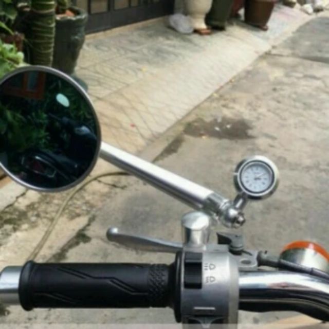 Đồng hồ thời gian gắn xe máy,moto