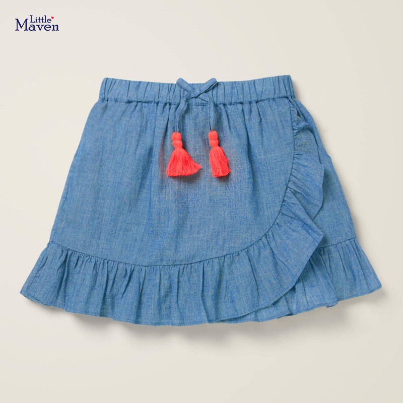 [Mẫu 2021] Chân váy giả bò (hãng Little Maven)
