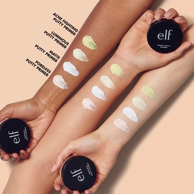 Kem lót làm mềm mịn da, thu nhỏ lỗ chân lông, kiềm dầu và giữ makeup lâu trôi E.l.f elf putty primer