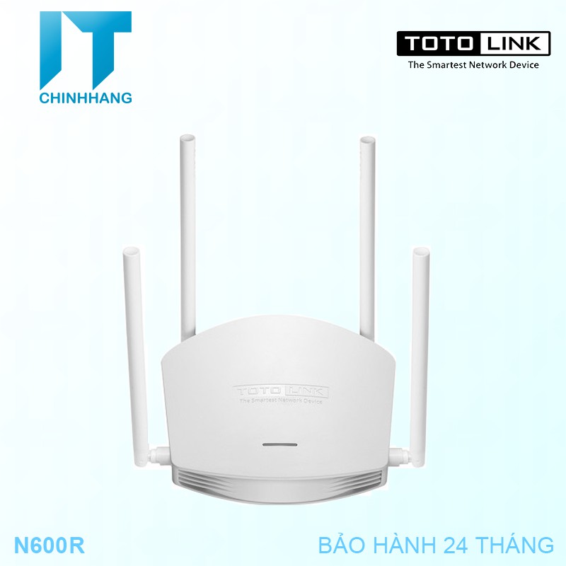 [Mã ELMS05 giảm 5% đơn 300k]Bộ Phát Wifi Totolink N600R Chuẩn N 600Mbps