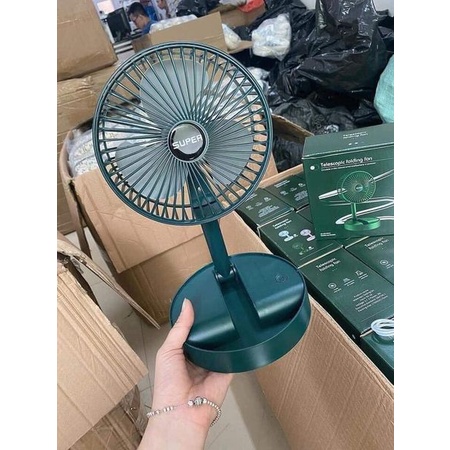 Quạt điều hòa Mini 3 Chế Độ Để Bàn Cao Cấp có sạc tích điện