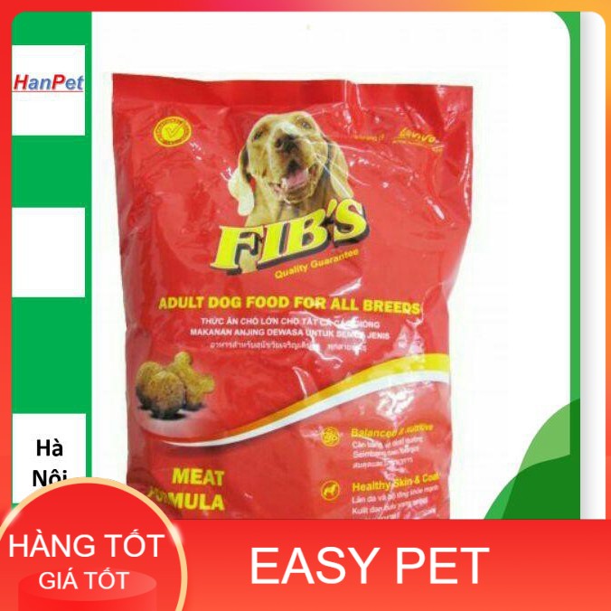 FIB'S - Gói 400gr - Thức ăn chó cao cấp dạng hạt cho MỌI LOẠI chó (trên 10kg) fib