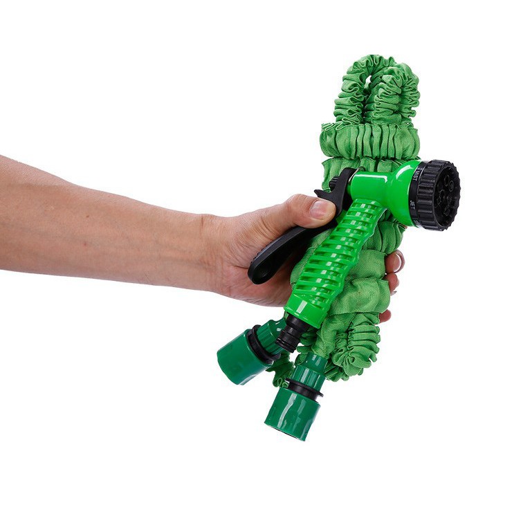 Bộ vòi xịt rửa xe ô tô, xe máy, tưới cây co giãn tiện lợi