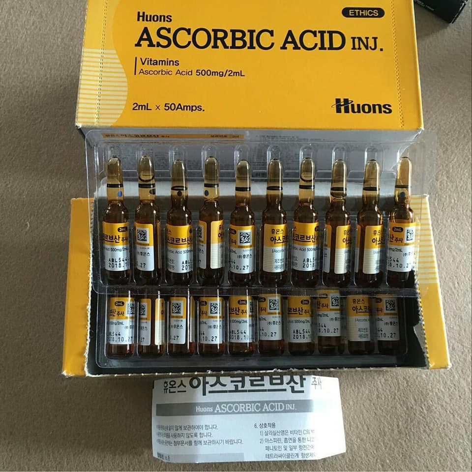Hộp 5 vỉ Vitamin C Hàn chuẩn giá rẻ
