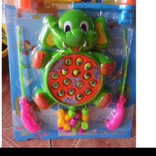 Câu cá đập chuột cho bé( trò 2 trong 1)
