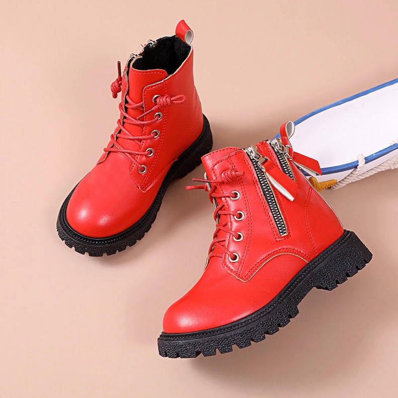 Giày Boot Thiết Kế Mới Năng Động Thời Trang Dành Cho Bé Trai Và Bé Gái