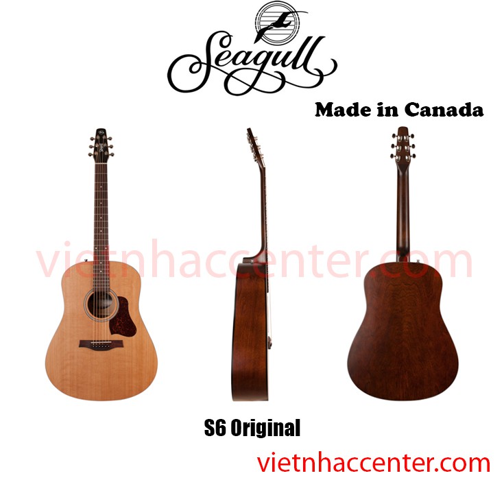 Acoustic Guitar Seagull S6 Original (CHÍNH HÃNG)