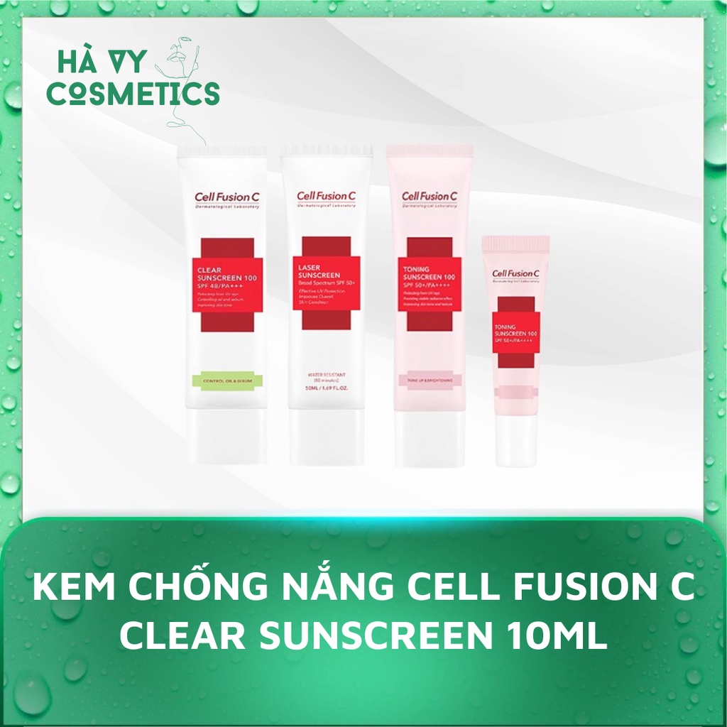 KEM CHỐNG NẮNG CELL FUSION C