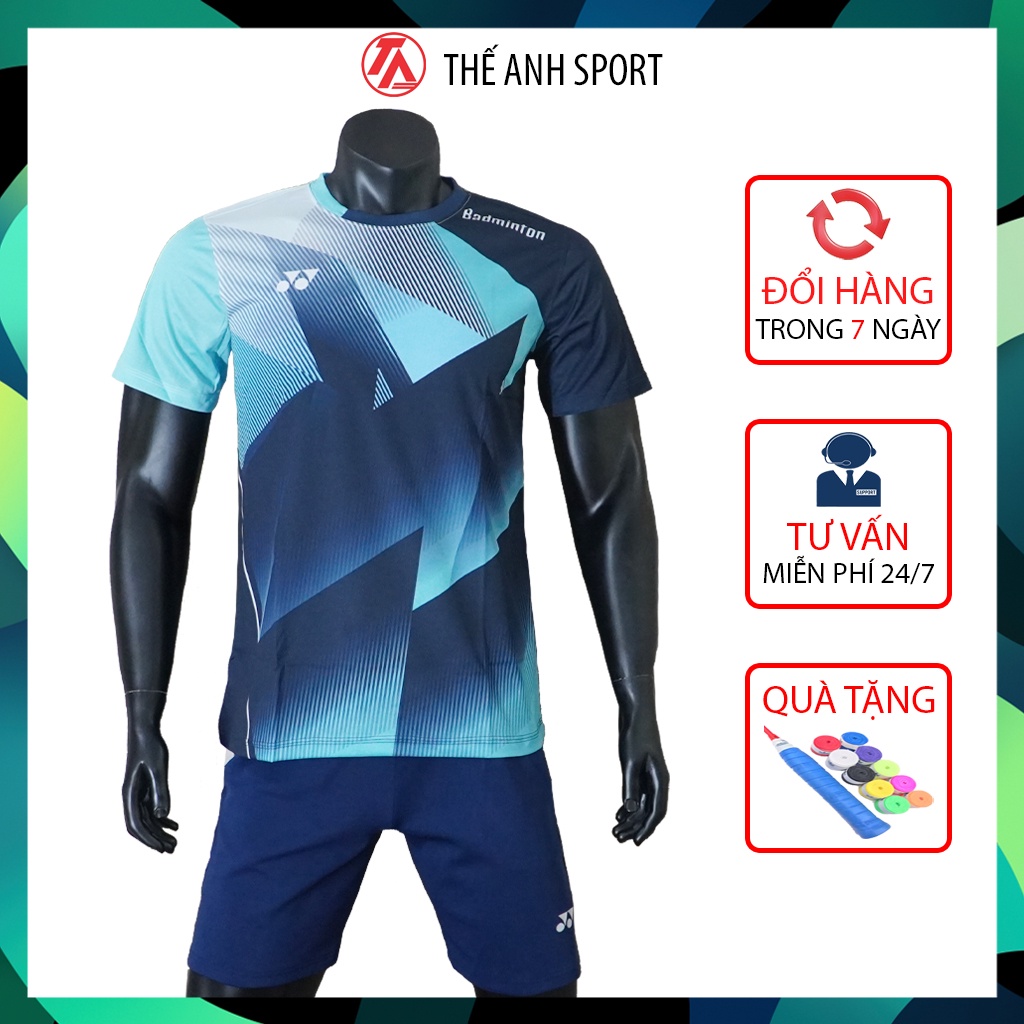 Áo cầu lông mới, Badminton nam nữ size M L XL XXL