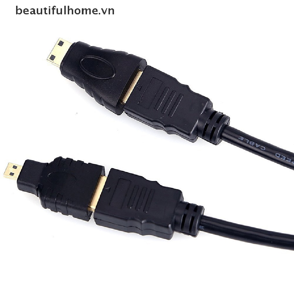 Bộ Cáp Tốc Độ Cao 3 Trong 1 + Bộ Chuyển Đổi Micro Hdmi + Hdmi Mini