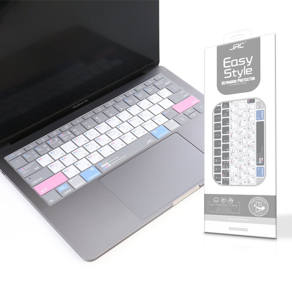 Phủ phím Macbook air, pro, M1 Shortcut Easy Style JRC 13 14 16inch-Đủ màu ( đủ dòng )