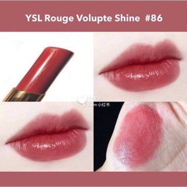 [Mã SKAMLTSM9 giảm 10% đơn 99K] Son thỏi Ysl Volupte Shine màu 80-86