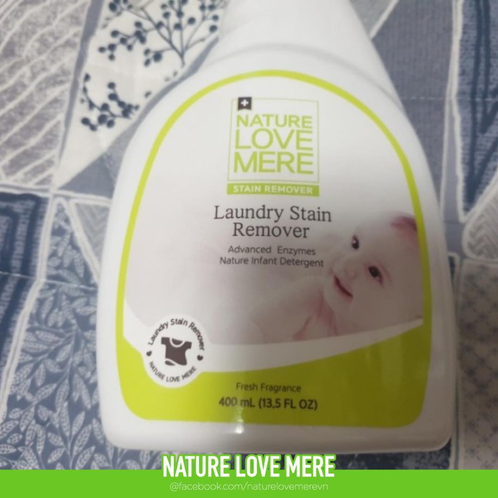 Xịt tẩy ố Nature love mere (Tặng kèm xịt đồ chơi)