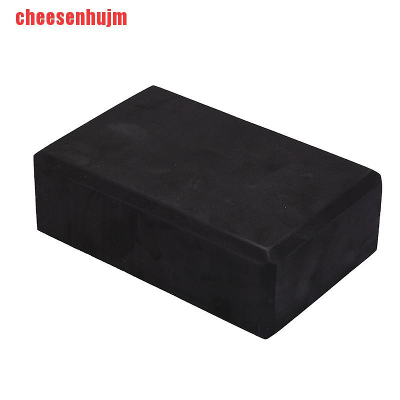 [cheesenhujm]yoga block exercise fitness sport props foam brick stretching aid home pilates