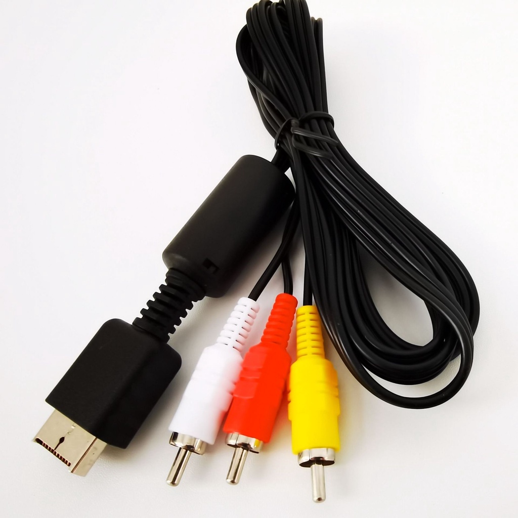 Dây AV truyền tín hiệu video - âm thanh lên TV cho máy chơi Sony Playstation / PS1 - PS2 - PS3 các đời