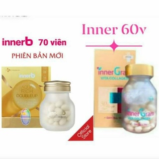 Viên cấp nước và collagen Innerb aquarich  Hàn Quốc bản 70 viên