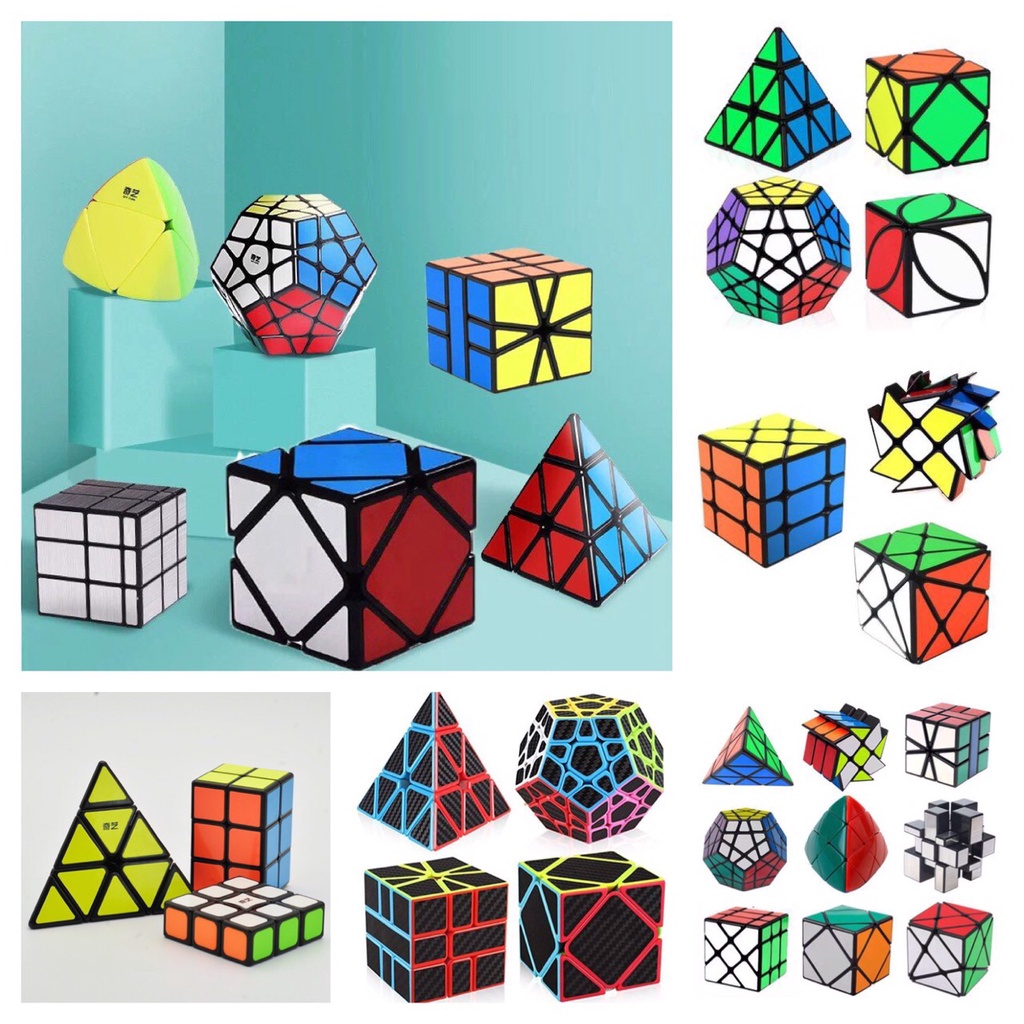 ( SẴN HÀNG) Đồ Chơi Giải Đố 50 Khối Rubik Các Loại - TÙY CHỌN MẪU