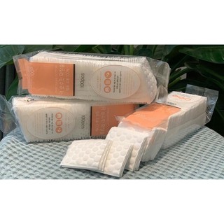Bông tẩy trang Medi Flower Embossing Soft Cotton Puff Bịch 100 Miếng Hàn Quốc