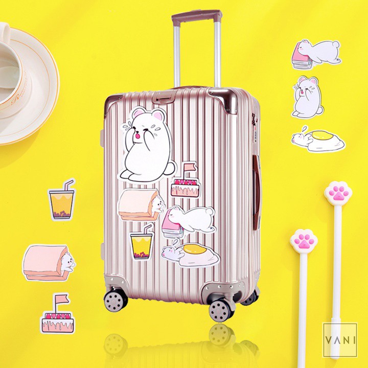 Túi Sticker Dán Decor Nhiều Hình Ngộ Nghĩnh Dễ Thương - Vani Store [VPP00155]