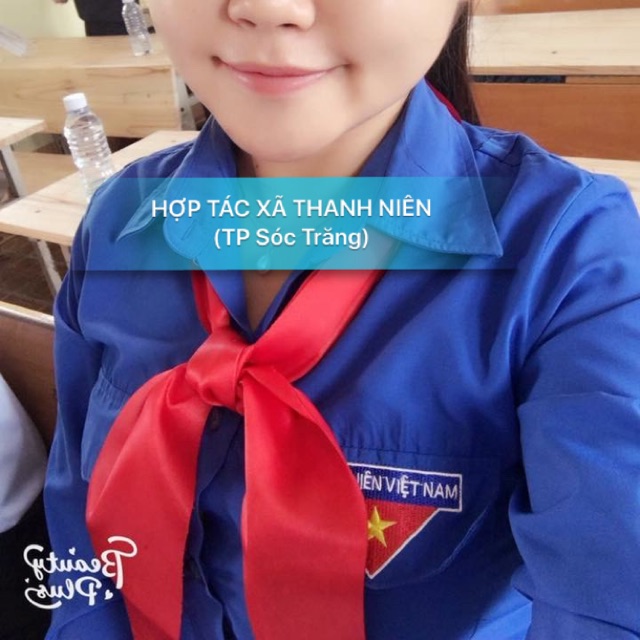 SET 2 KHĂN QUÀNG ĐỎ PHỤ TRÁCH (Loại to đẹp, phi bóng)