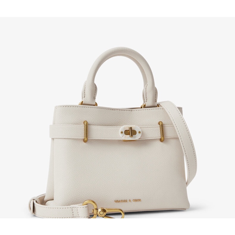 Charles & KEITH CK2-30781195 H & - Túi Xách Đeo Vai Hình Vuông Cỡ Nhỏ Cầm Tay