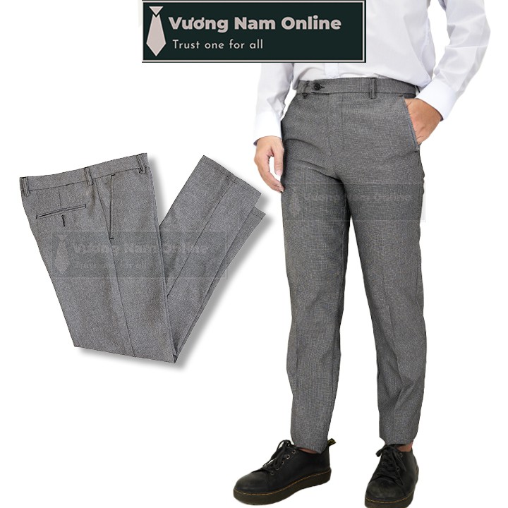 QUẦN ÂU NAM TRUNG NIÊN & HỌC SINH, CÔNG SỞ ỐNG NHỎ VẢI COTTON MỀM MẠI CÓ SIZE LỚN TỪ 40KG- 85KG