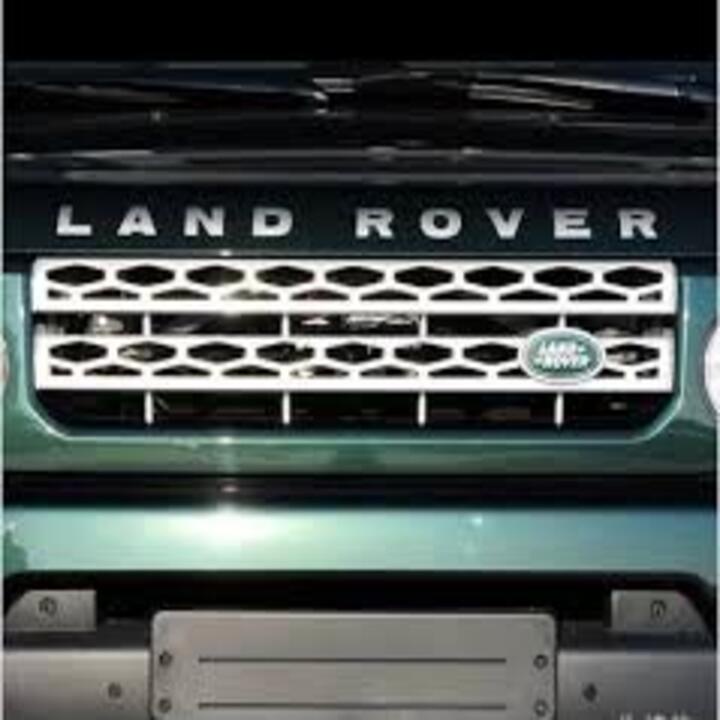 Decal tem chữ inox Land Rover dán đầu và đuôi xe ô tô MÃ G90301 - HÀNG CÓ SẴN