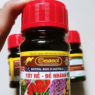 Phân Bón Tảo Biển SeaSol Từ Úc Tốt Rễ Đẻ Nhánh - chai 100ml