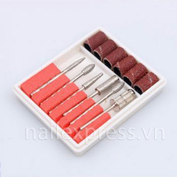 " HÀNG CHẤT LƯỢNG " Bộ 6 đầu mài máy Nail phù hợp cho hầu hết các loại máy mài full box hot trending new fashion độc đáo