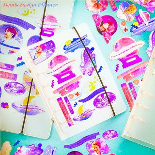 SỔ PLANNER BTS BÌA NHỰA CỨNG - DEMIS DESIGN