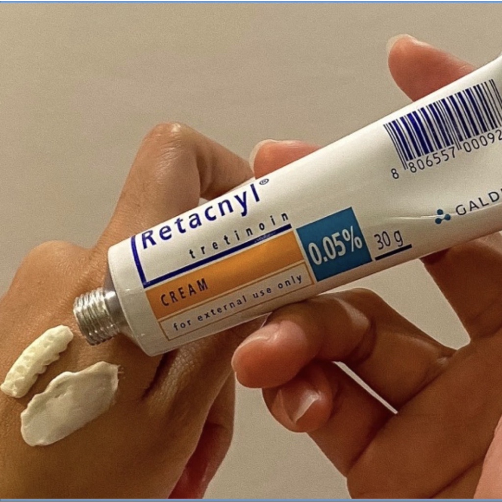 Tretinoin Retacnyl giảm mụn ẩn mụn đầu đen và chống lão hoá 0,025 0.05 Cream TM14