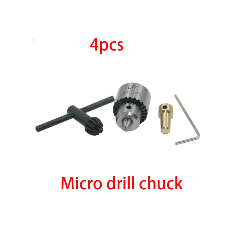 Ngàm Kẹp Mũi Khoan 0.3-4mm Trục 3.17mm Chuyên Dụng