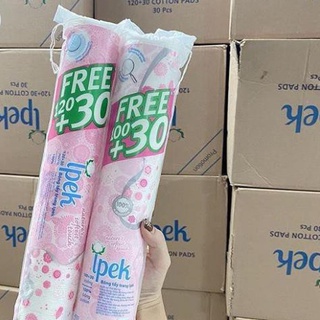 Bông Tẩy Trang Ipek 120+30 miếng