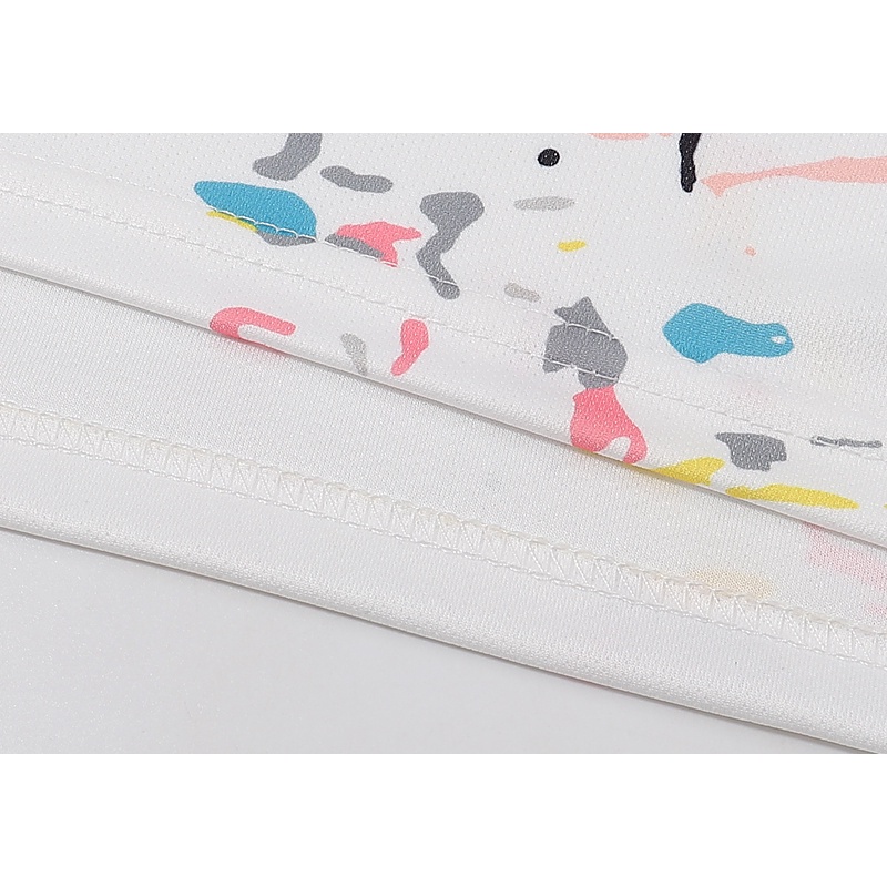 D &amp; Hoặc Áo Sơ Mi In logo graffiti Thiết Kế Bắt Mắt Giản Dị Cá Tính Mùa Hè