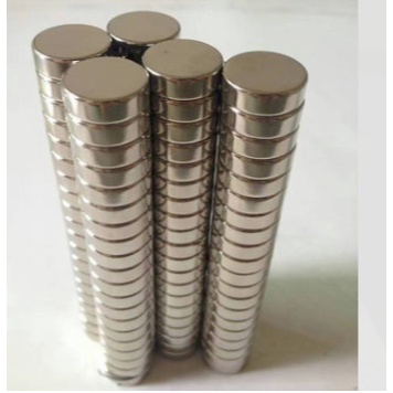 Nam châm đất hiếm kích thước phi 10x1mm, 10x2mm, 10x3mm, 10x4mm, 10x5mm, 10x6mm, 10x10mm nam châm trắng