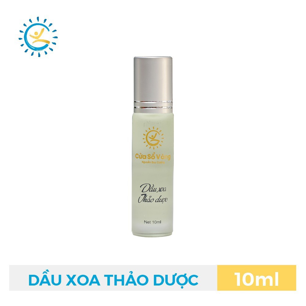 Dầu Xoa Thảo Dược Cửa Sổ Vàng Giảm Căng Thẳng Hương Thơm Nhẹ Nhàng Mang