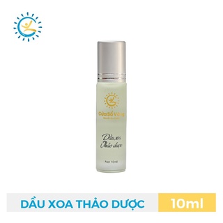 Dầu Xoa Thảo Dược Cửa Sổ Vàng Giảm Căng Thẳng Hương Thơm Nhẹ Nhàng Mang