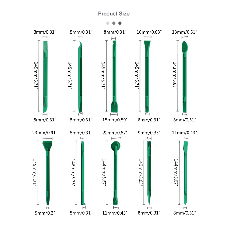 Bộ Dụng Cụ Tháo Lắp Sửa Chữa Điện Thoại Hai Đầu Tiện Dụng