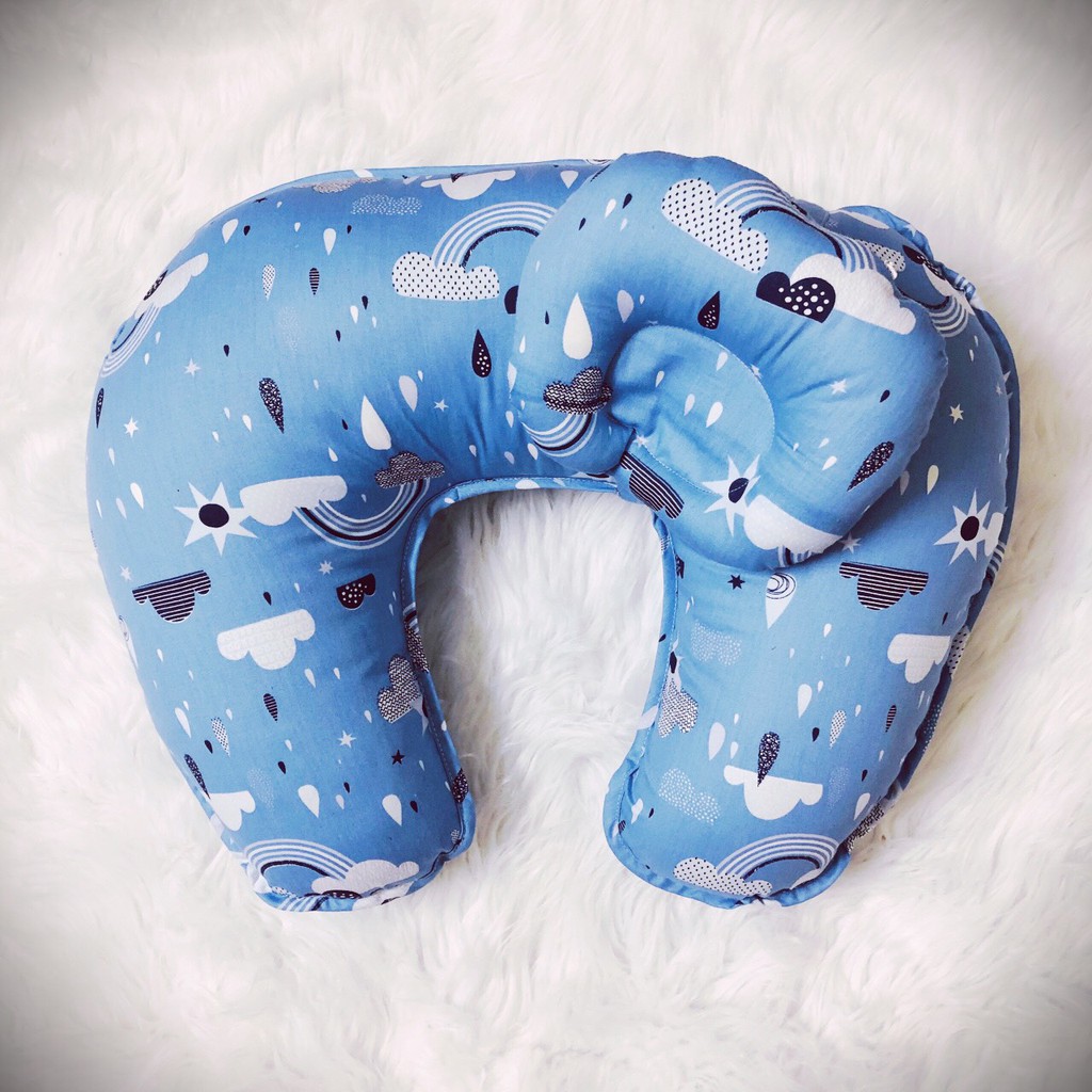 Gối Cho Con Bú Miracle Baby Chính Hãng Có Túi Sách Xịn