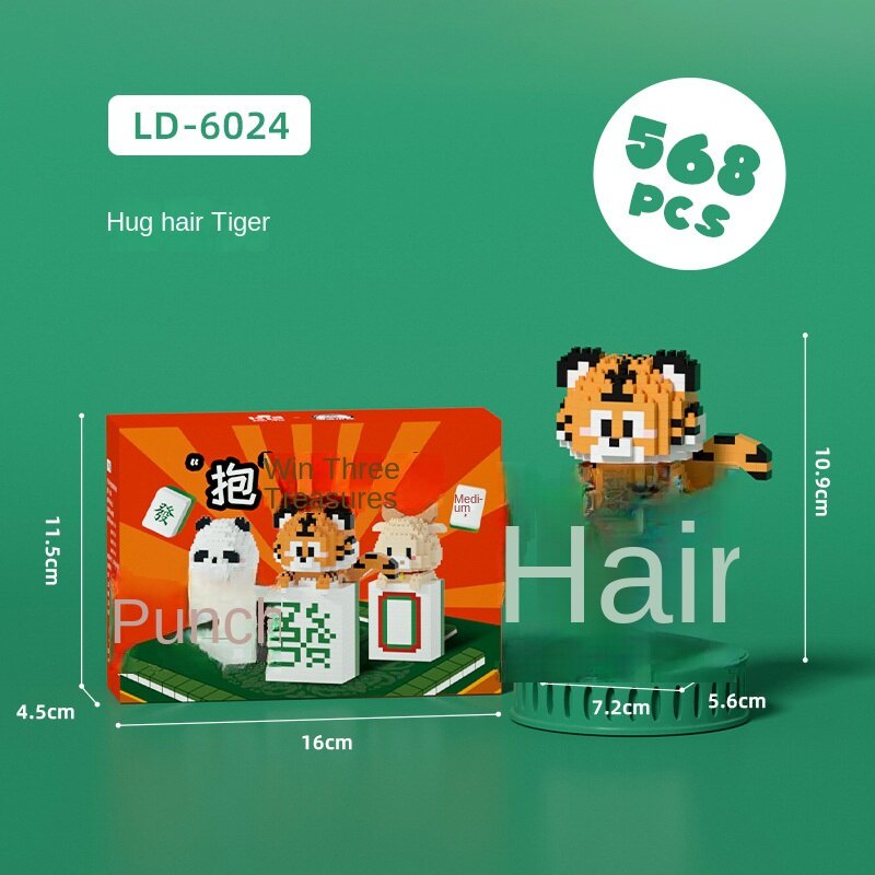 Bộ Đồ Chơi Xếp Hình Thú Cưng Vui Nhộn Cho Bé