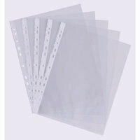 Bìa lỗ nylon siêu dày 11 lỗ A4 Nitrasa (NL10)