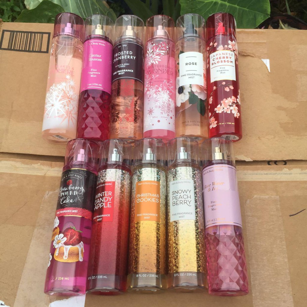 Nước Hoa Xịt thơm Toàn Thân Bath And Body Works - 236ml