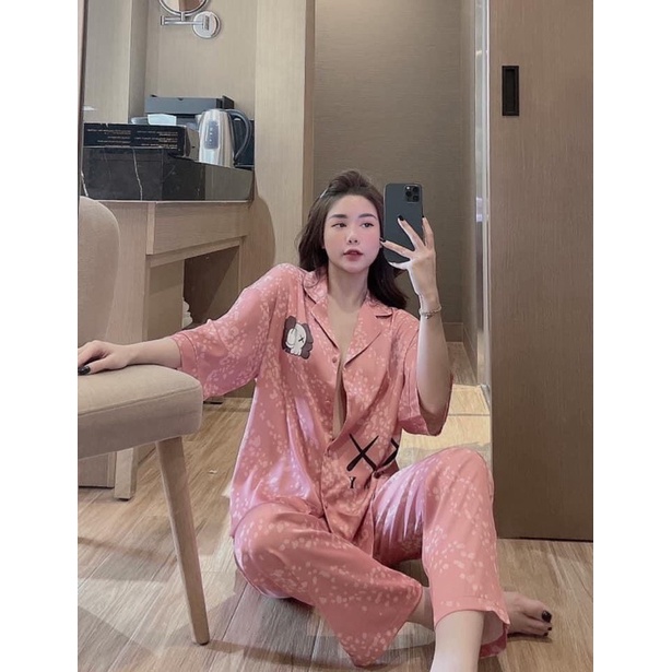 Pijama tay lỡ cánh dơi Phượng hoàng lửa