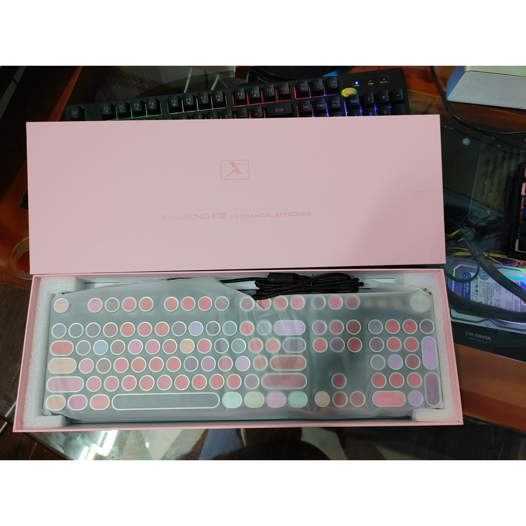 Bàn Phím Cơ Nút Tròn K520 - 30 NGÀY ĐỔI TRẢ MIỄN PHÍ