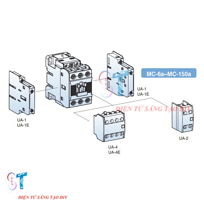 Khởi Động Từ Contactor LS MC-22B 22A 220V