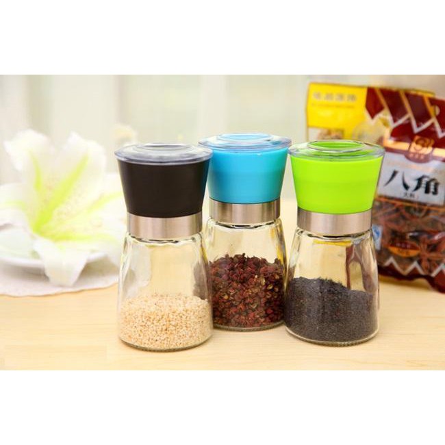 Cối  xay tiêu cầm tay mini - Dụng cụ xay tiêu - Hàng Chất lượng - Bền - Tốt