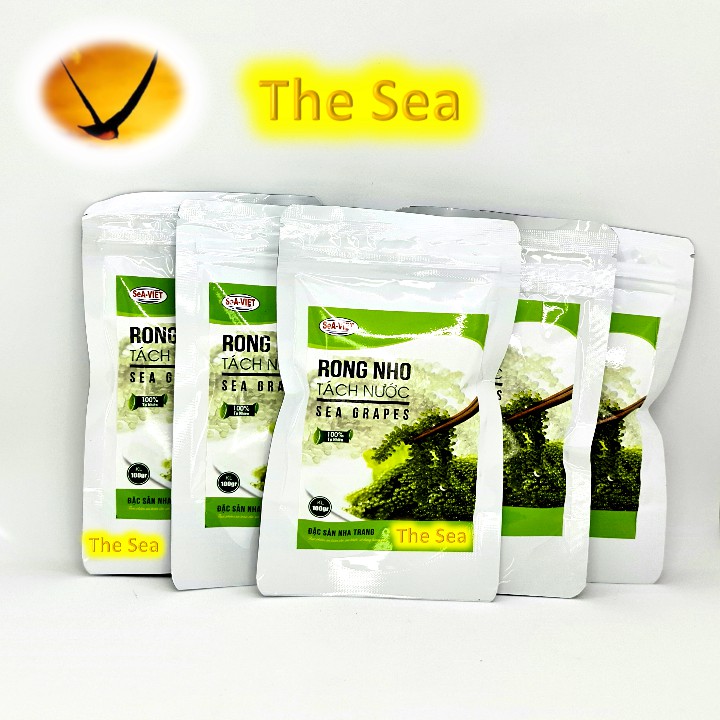 Rong nho tách nước Sea Việt 100g - Rong nho biển tách nước từ rong nho tươi ngon | BigBuy360 - bigbuy360.vn