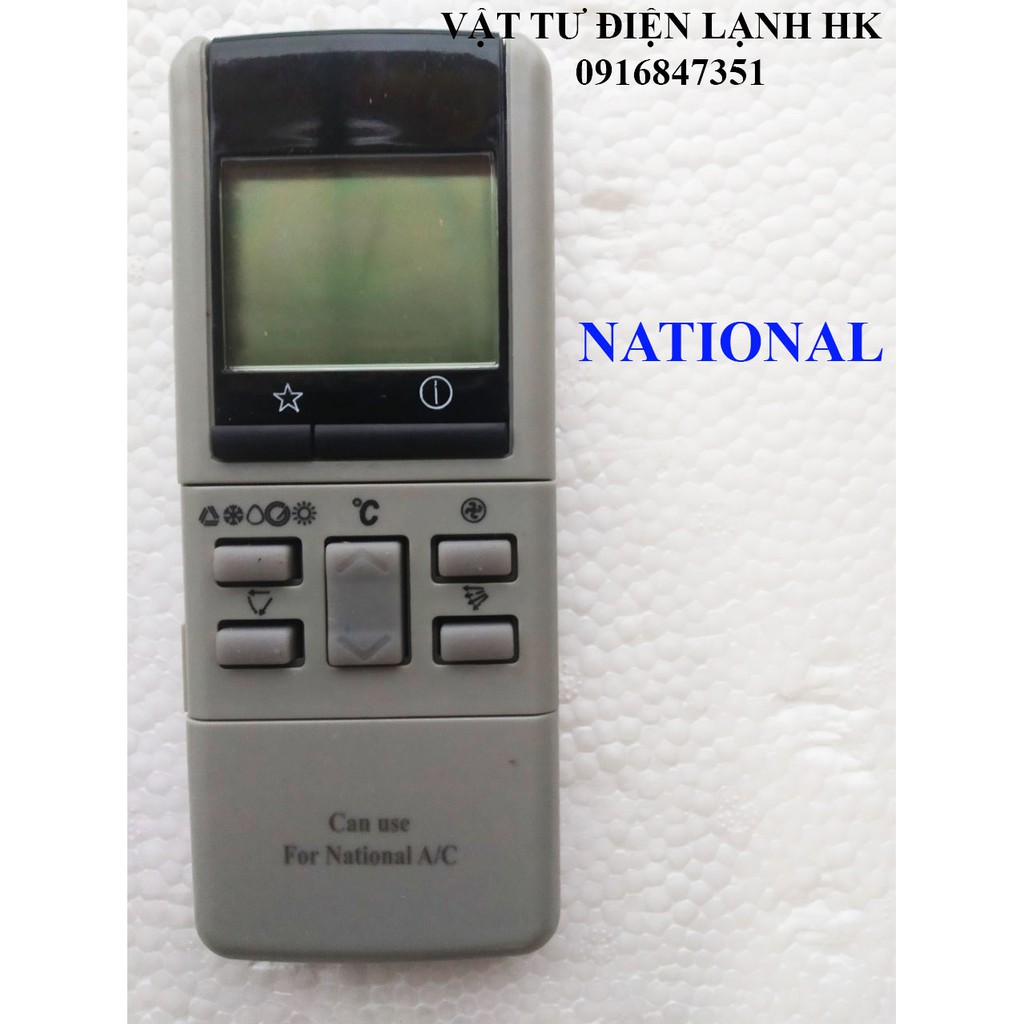 Điều khiển điều hòa các hãng mẫu như hình Samsung Panasonic National - Remote máy lạnh SS Pana Nationa