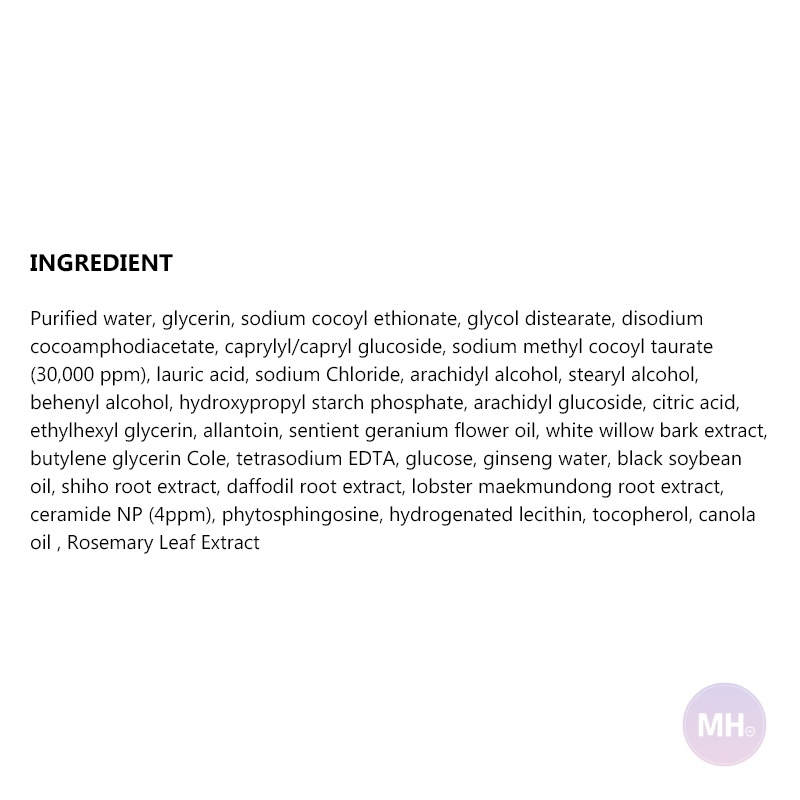 ILLIYOON Ceramide Derma Amino Cleansing Foam 120g